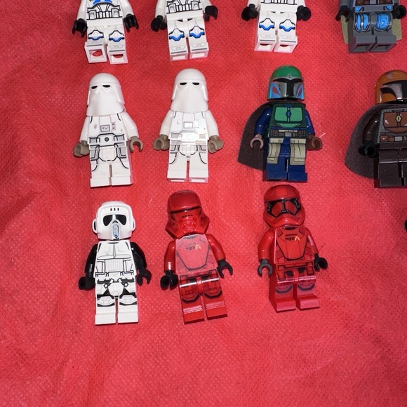 Lego Starwars Minifigures Lot Of 25 Pieces - Picture 4 of 6